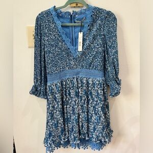 Alice + Olivia pleated dress, NWT